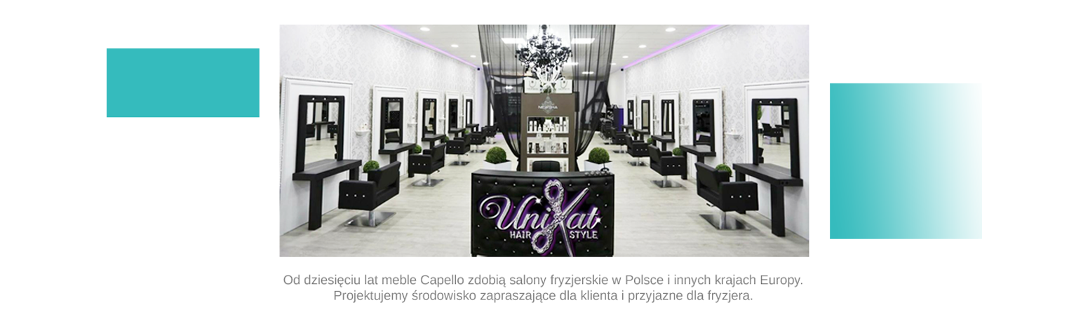 Capello zestawy mebli fryzjerskich